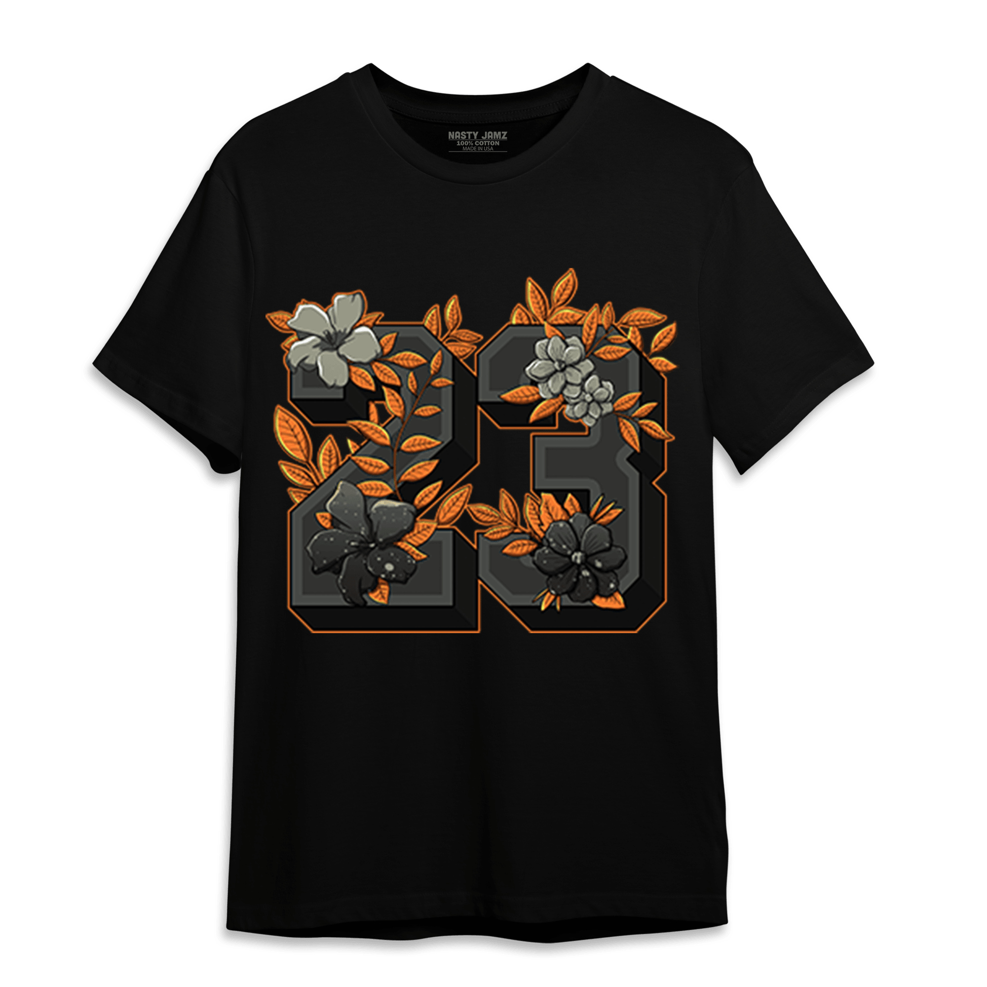 Fear Pack 3s T Shirt Match 23 Floral - NastyJamz