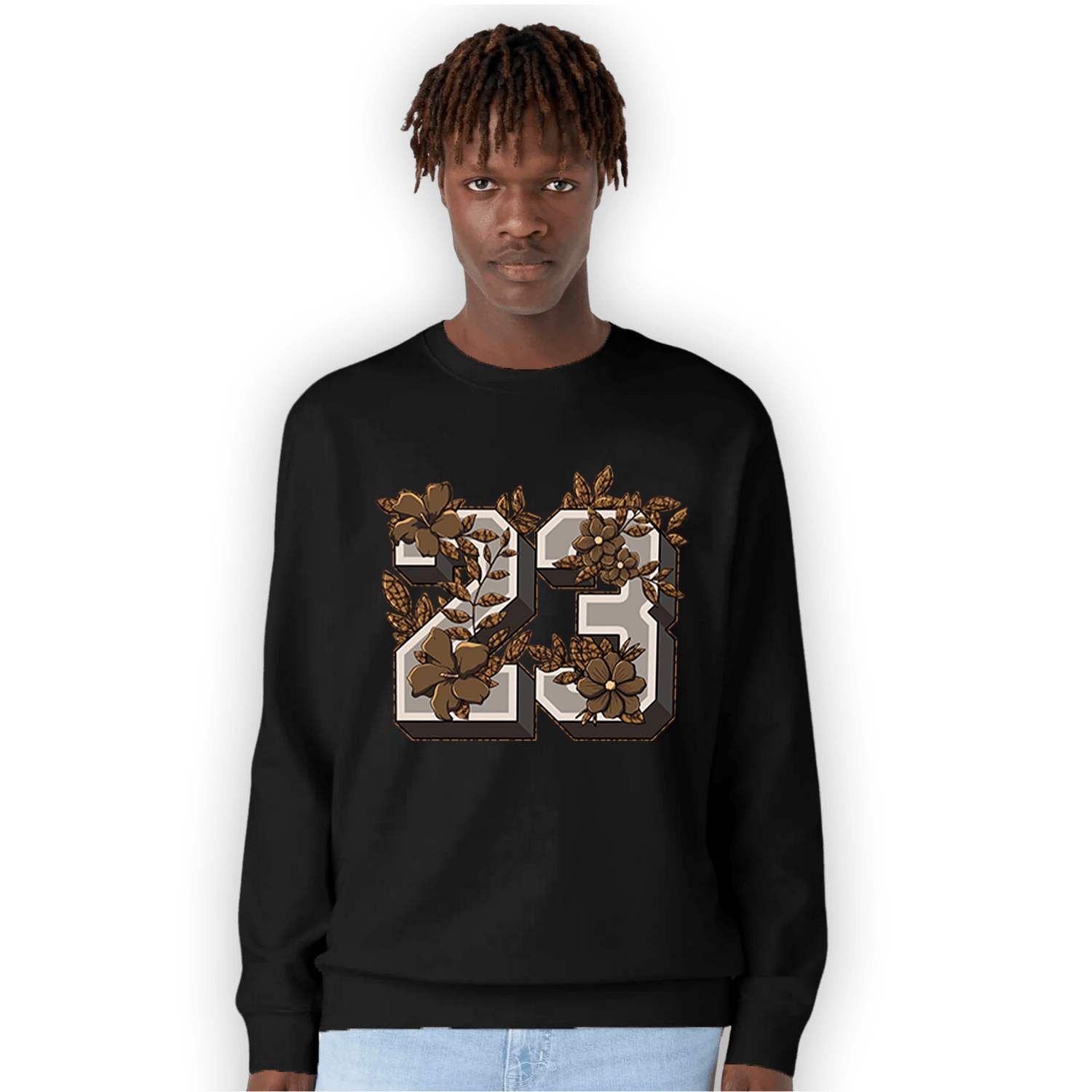 Palomino 3s Sweatshirt Match 23 Floral - NastyJamz