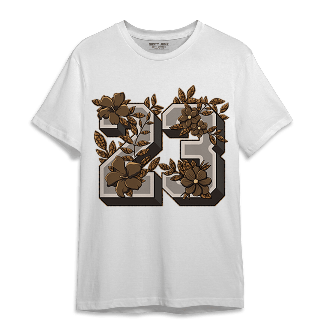 Palomino 3s T Shirt Match 23 Floral - NastyJamz