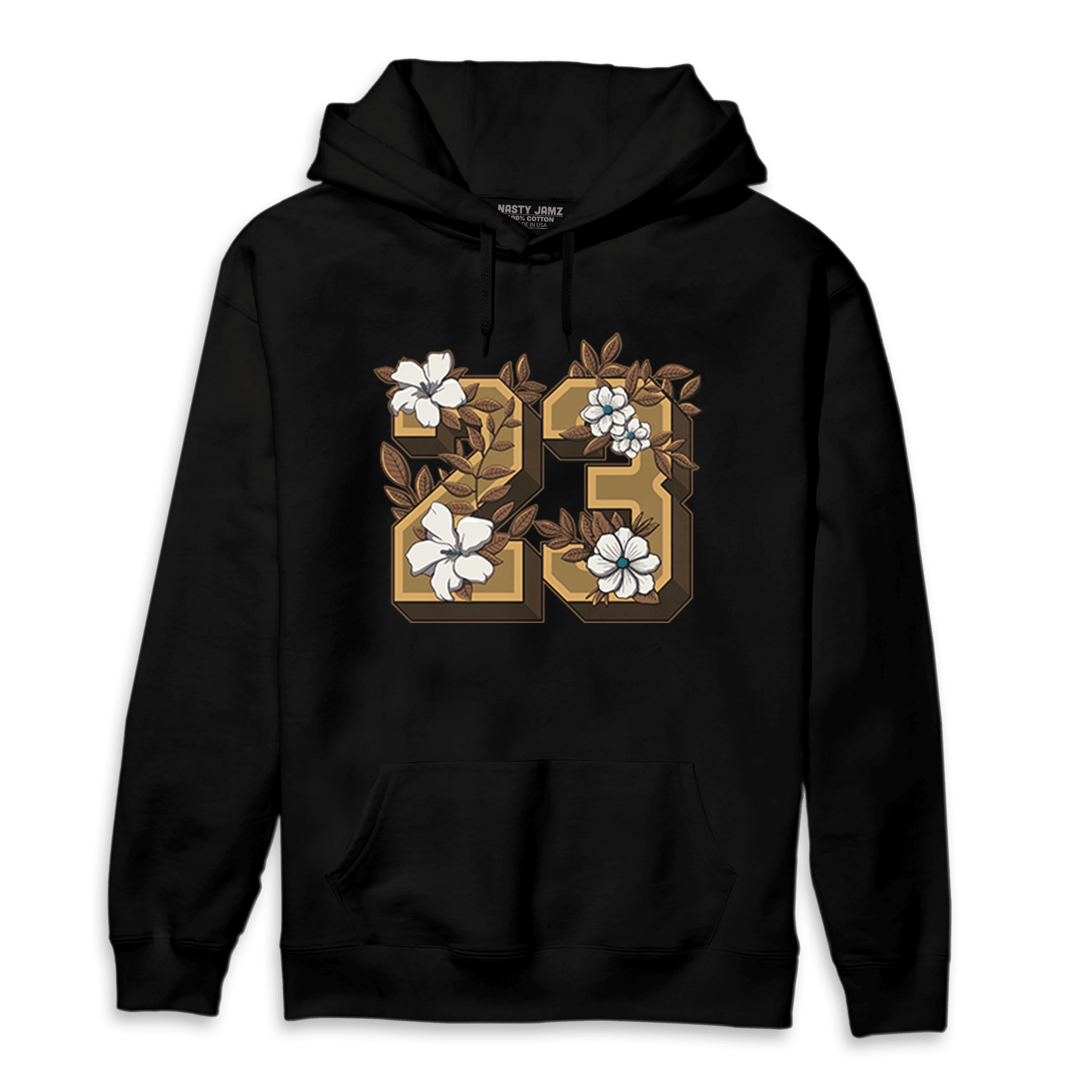 Cacao Wow 4s Hoodie Match 23 Floral - NastyJamz