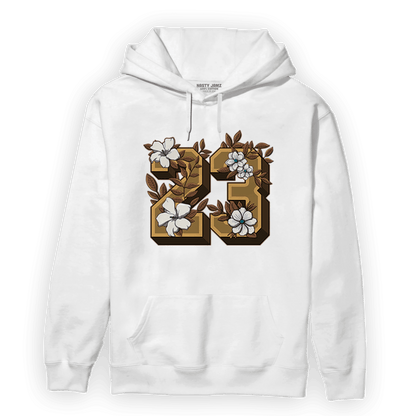 Cacao Wow 4s Hoodie Match 23 Floral - NastyJamz