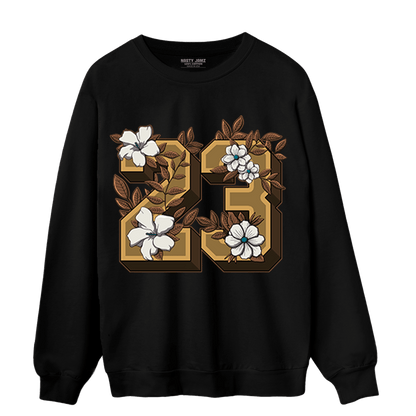 Cacao Wow 4s Sweatshirt Match 23 Floral - NastyJamz