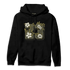 SE Craft Medium Olive 4s Hoodie Match 23 Floral - NastyJamz