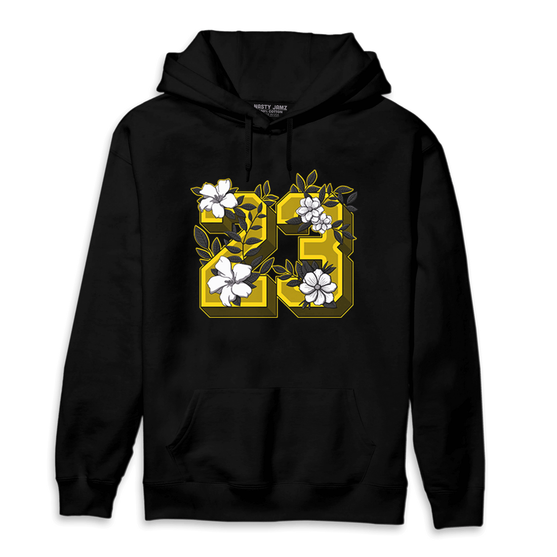 Thunder 4s Hoodie Match 23 Floral - NastyJamz