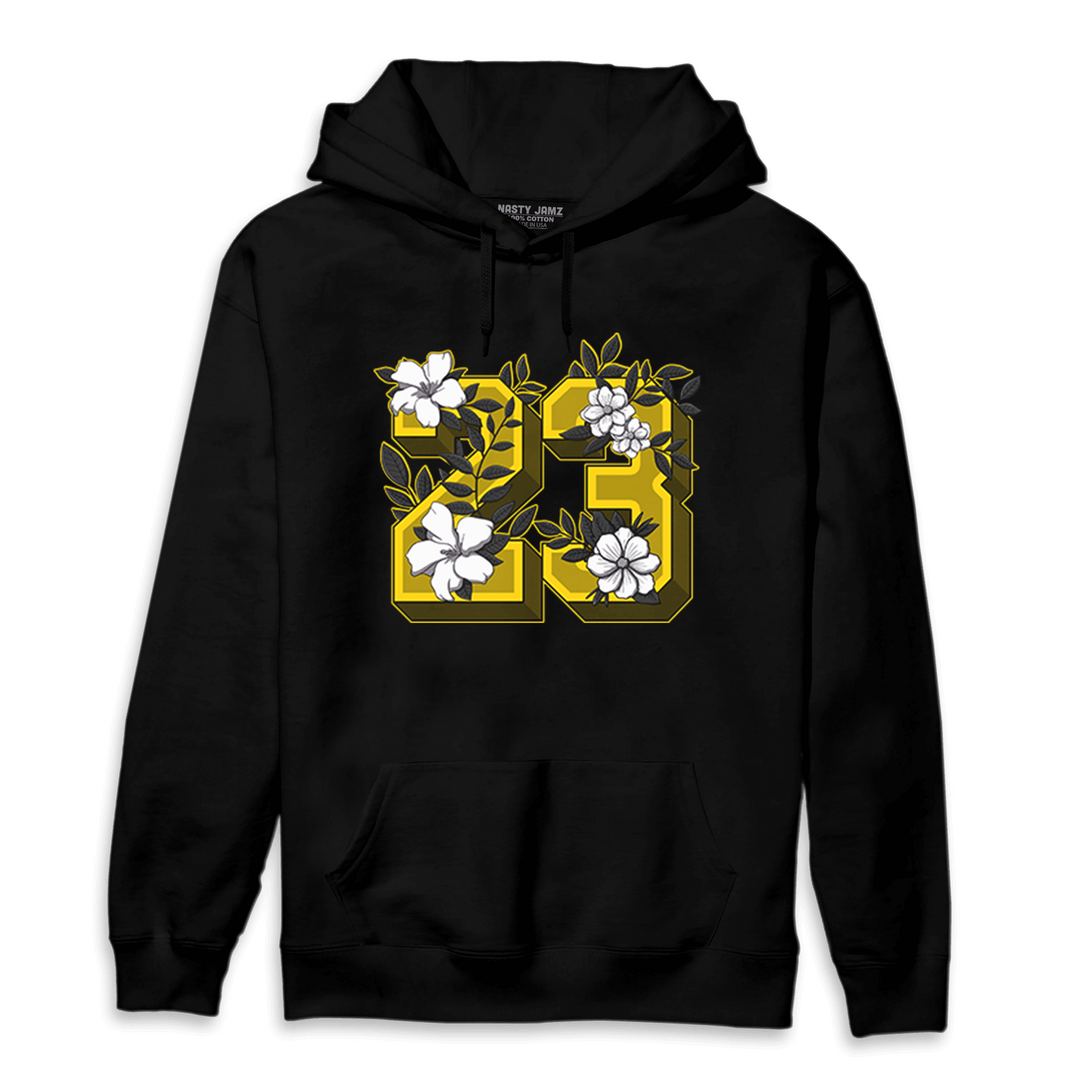 Thunder 4s Hoodie Match 23 Floral - NastyJamz