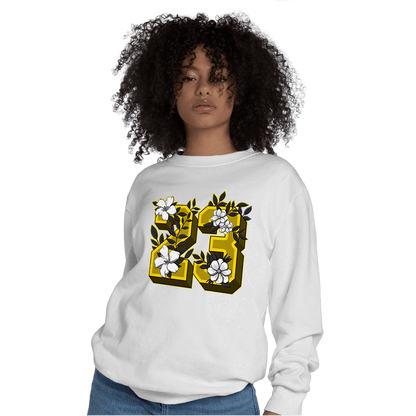 Thunder 4s Sweatshirt Match 23 Floral - NastyJamz