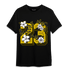 Thunder 4s T Shirt Match 23 Floral - NastyJamz