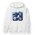 Aqua 6s Hoodie Match 23 Floral - NastyJamz