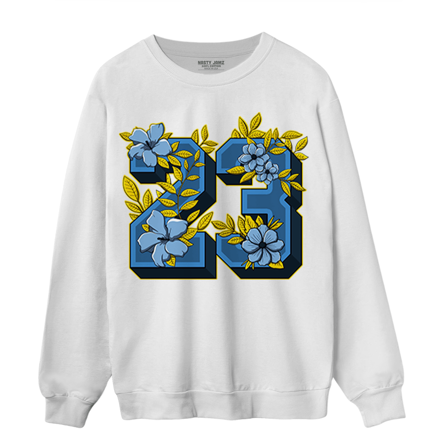 SB Dunk Bubbles Sweatshirt Match 23 Floral - NastyJamz