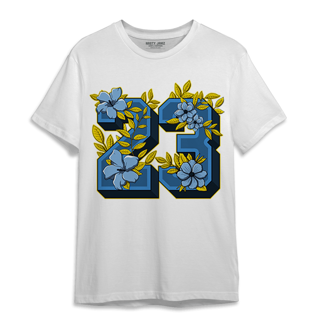 SB Dunk Bubbles T Shirt Match 23 Floral - NastyJamz