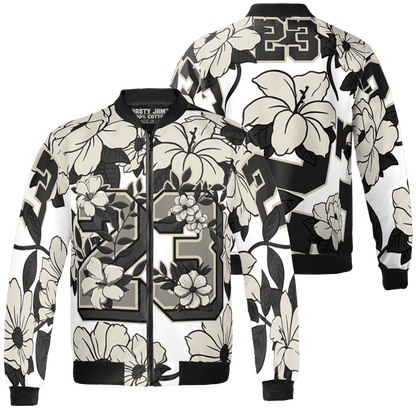 Gratitude 11s Jacket Match 23 Floral 3D All-Over Print Flowers - NastyJamz