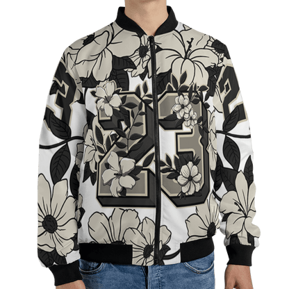 Gratitude 11s Jacket Match 23 Floral 3D All-Over Print Flowers - NastyJamz