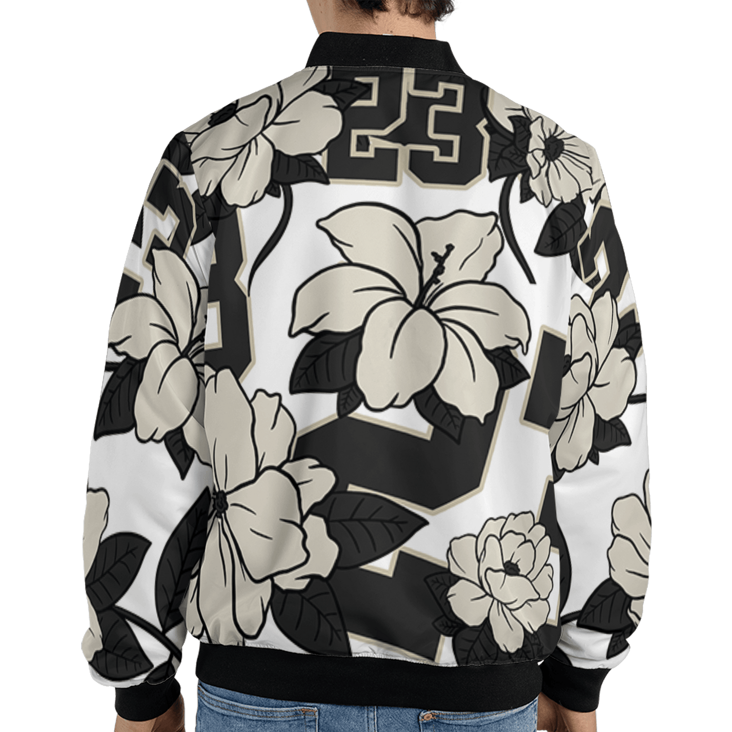 Gratitude 11s Jacket Match 23 Floral 3D All-Over Print Flowers - NastyJamz