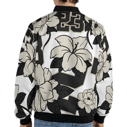 Gratitude 11s Jacket Match 23 Floral 3D All-Over Print Flowers - NastyJamz