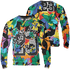 Mid GS Six Championships 1s Sweatshirt Match 23 Floral 3D All-Over Print Flowers - NastyJamz