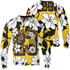 Yellow Ochre 6s Sweatshirt Match 23 Floral 3D All-Over Print Flowers - NastyJamz