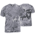 Stealth 14s T Shirt Match 23 Hiphop 3D All-Over Print Graffiti Pattern - NastyJamz