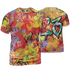 Mid GS Six Championships 1s T Shirt Match 23 Hiphop 3D All-Over Print Graffiti Pattern - NastyJamz