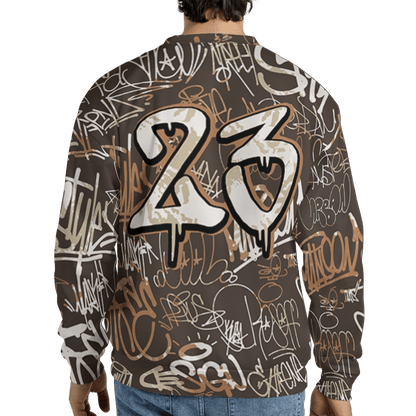 Jumpman Jack Sweatshirt Match 23 Hiphop 3D All-Over Print Graffiti Pattern - NastyJamz