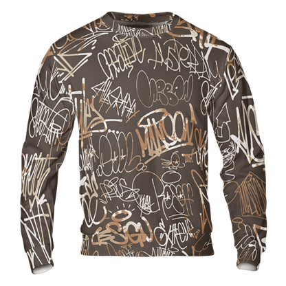 Jumpman Jack Sweatshirt Match 23 Hiphop 3D All-Over Print Graffiti Pattern - NastyJamz
