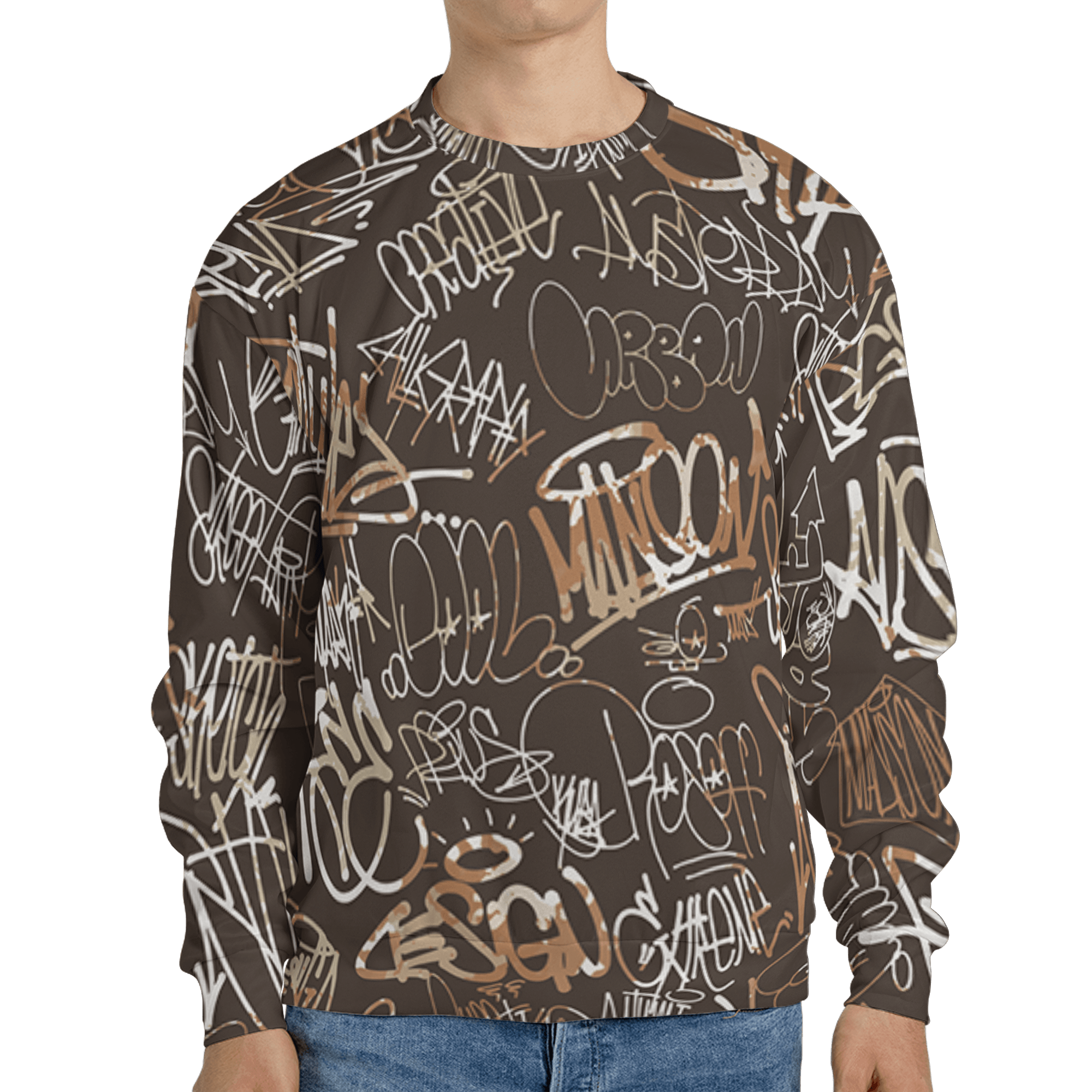 Jumpman Jack Sweatshirt Match 23 Hiphop 3D All-Over Print Graffiti Pattern - NastyJamz