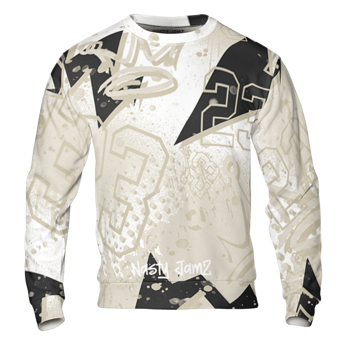 Gratitude 11s Sweatshirt Match 23 King 3D All-Over Print Zigzag - NastyJamz