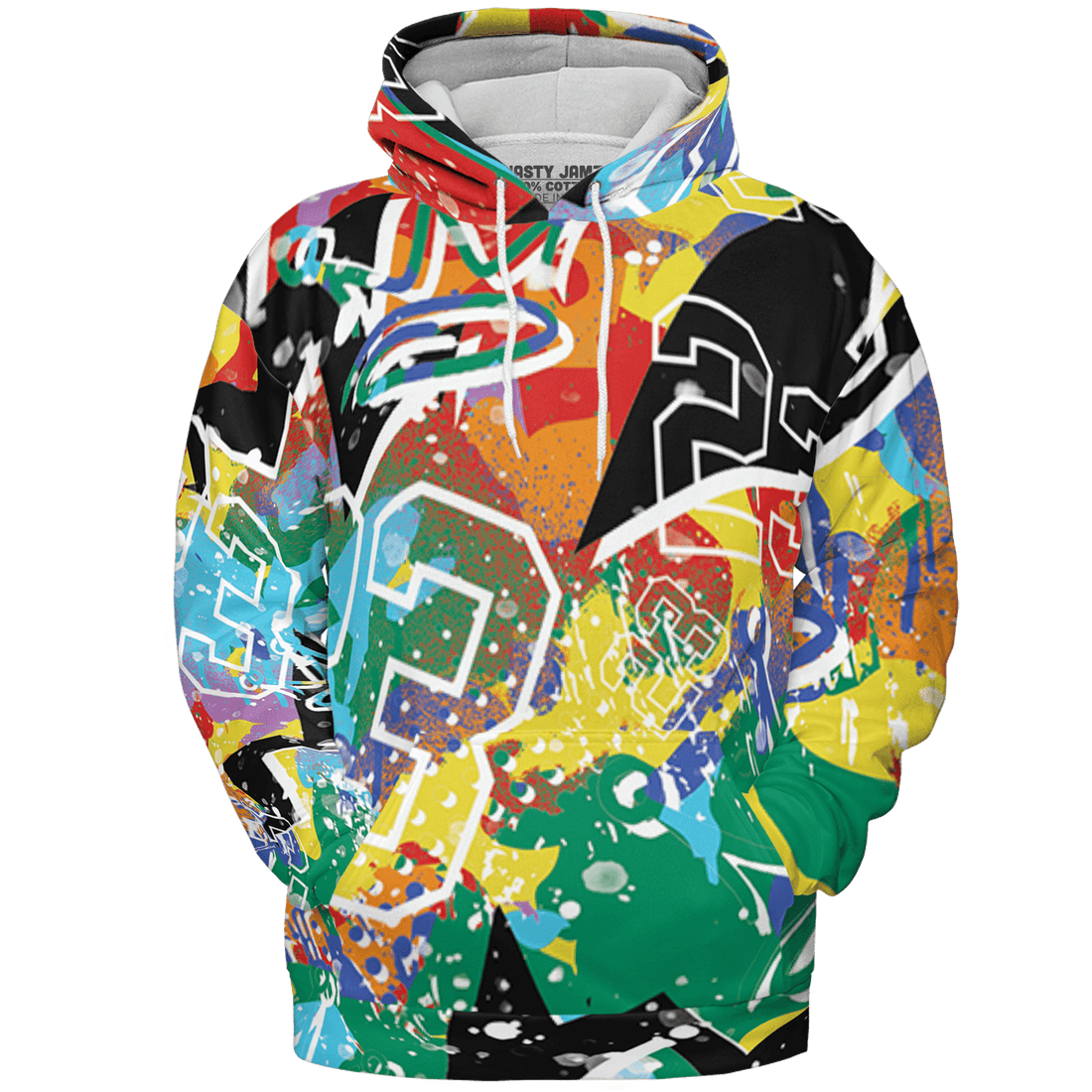 Mid GS Six Championships 1s Hoodie Match 23 King 3D All-Over Print Zigzag - NastyJamz