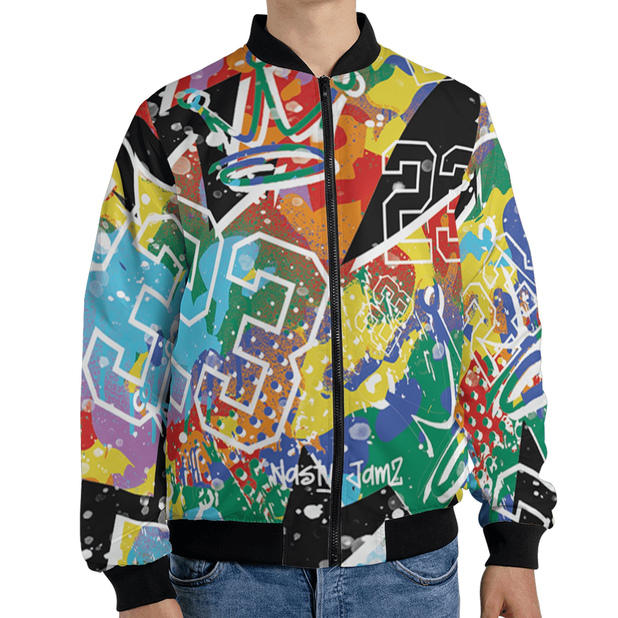 Mid GS Six Championships 1s Jacket Match 23 King 3D All-Over Print Zigzag - NastyJamz