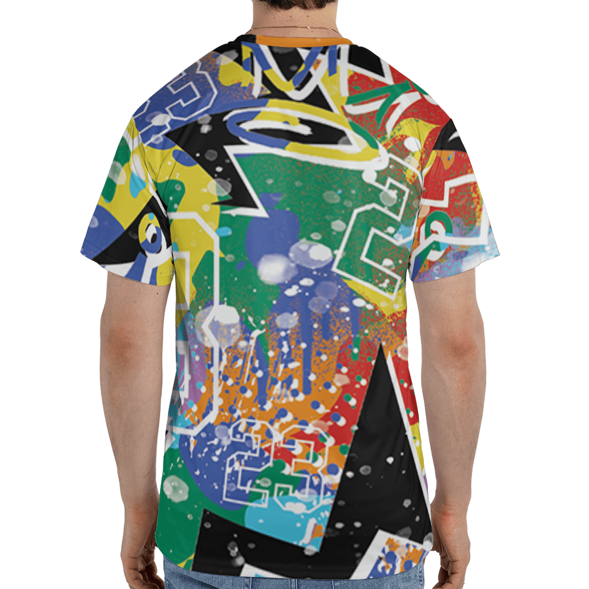 Mid GS Six Championships 1s T Shirt Match 23 King 3D All-Over Print Zigzag - NastyJamz