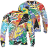 Mid GS Six Championships 1s Sweatshirt Match 23 King 3D All-Over Print Zigzag - NastyJamz