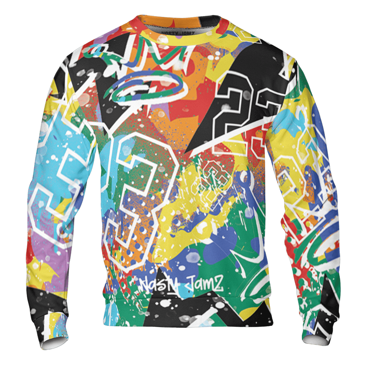 Mid GS Six Championships 1s Sweatshirt Match 23 King 3D All-Over Print Zigzag - NastyJamz
