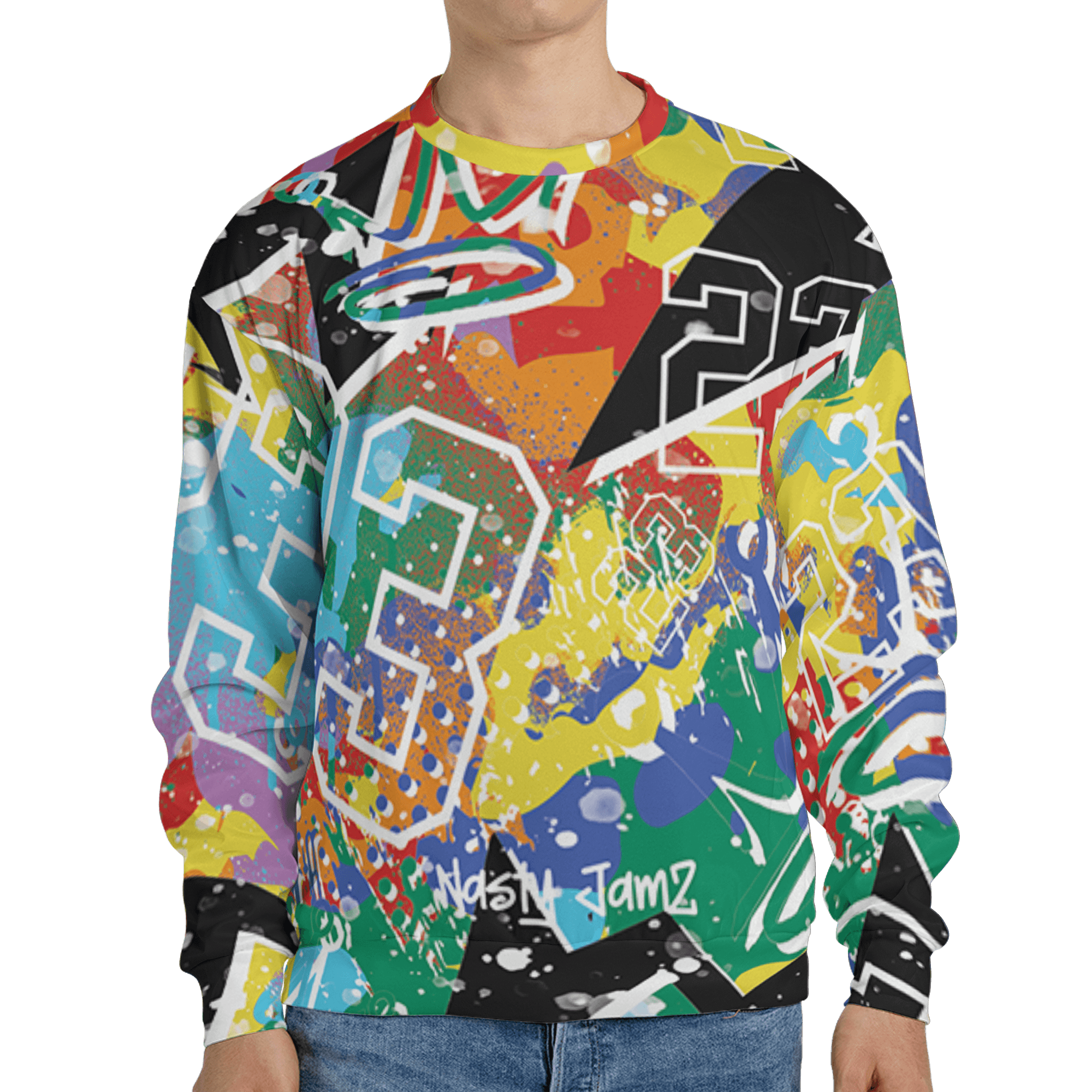 Mid GS Six Championships 1s Sweatshirt Match 23 King 3D All-Over Print Zigzag - NastyJamz