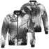 Retro High OG Black White 1s Jacket Match 23 King 3D All-Over Print Zigzag - NastyJamz