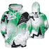 Lucky Green 5s Hoodie Match 23 King 3D All-Over Print Zigzag - NastyJamz