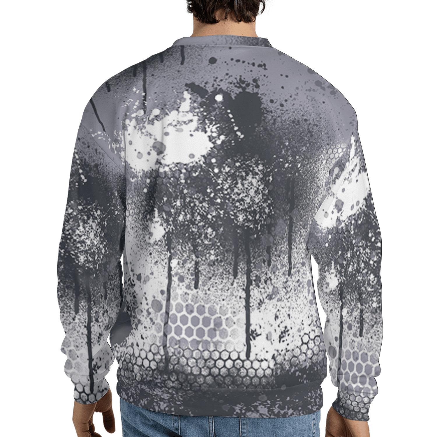 Stealth 14s Sweatshirt Match 23 Painted Graffiti 3D All-Over Print - NastyJamz