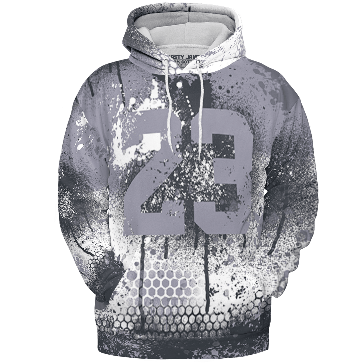 Stealth 14s Hoodie Match 23 Painted Graffiti 3D All-Over Print - NastyJamz