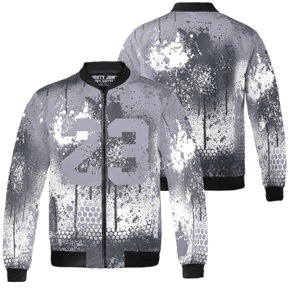 Stealth 14s Jacket Match 23 Painted Graffiti 3D All-Over Print - NastyJamz