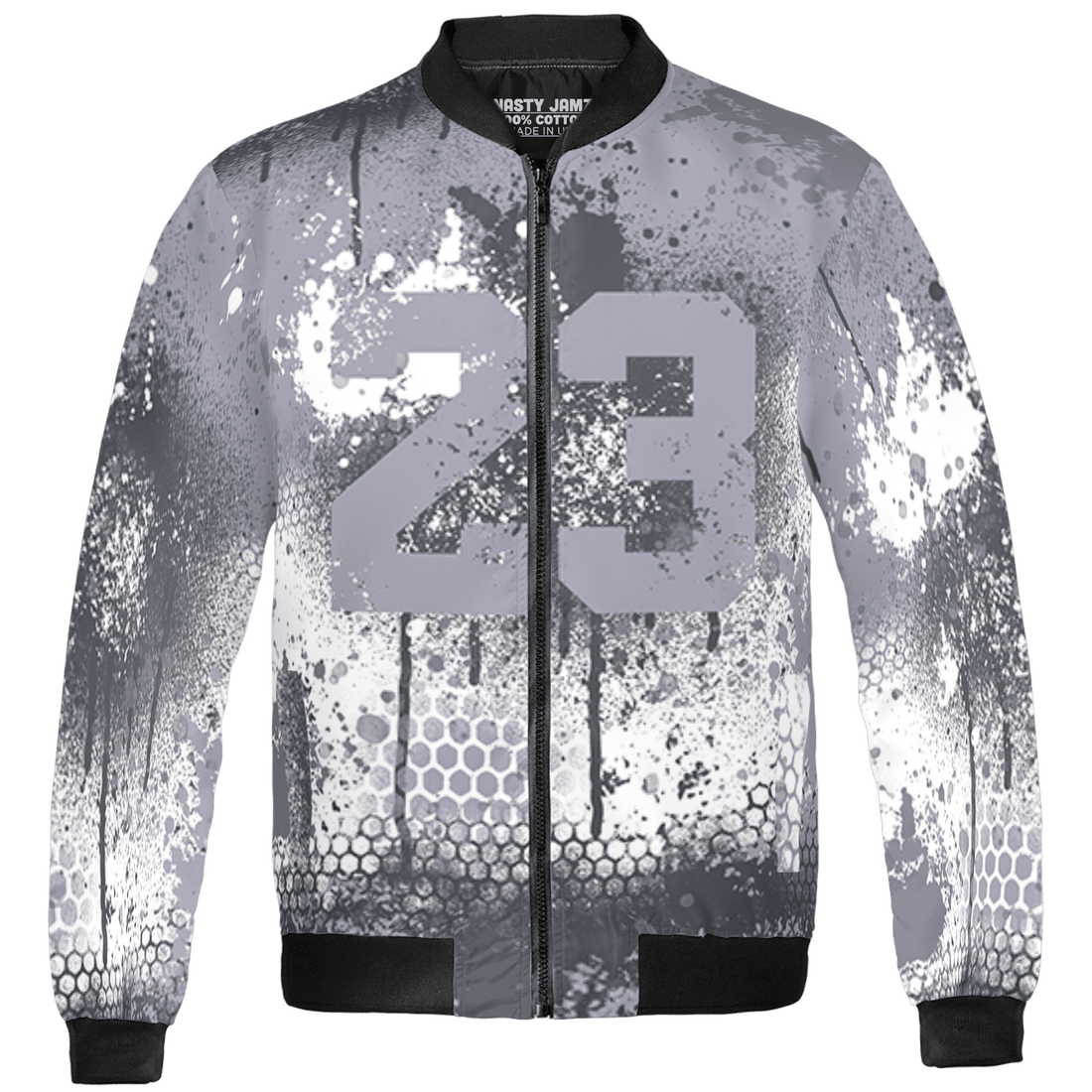 Stealth 14s Jacket Match 23 Painted Graffiti 3D All-Over Print - NastyJamz