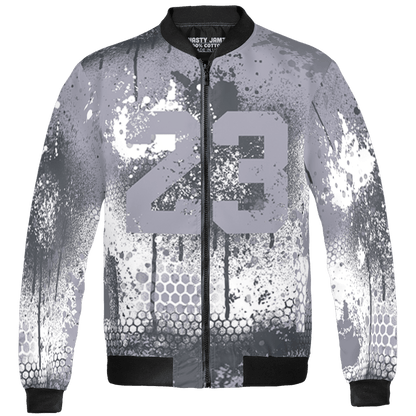 Stealth 14s Jacket Match 23 Painted Graffiti 3D All-Over Print - NastyJamz