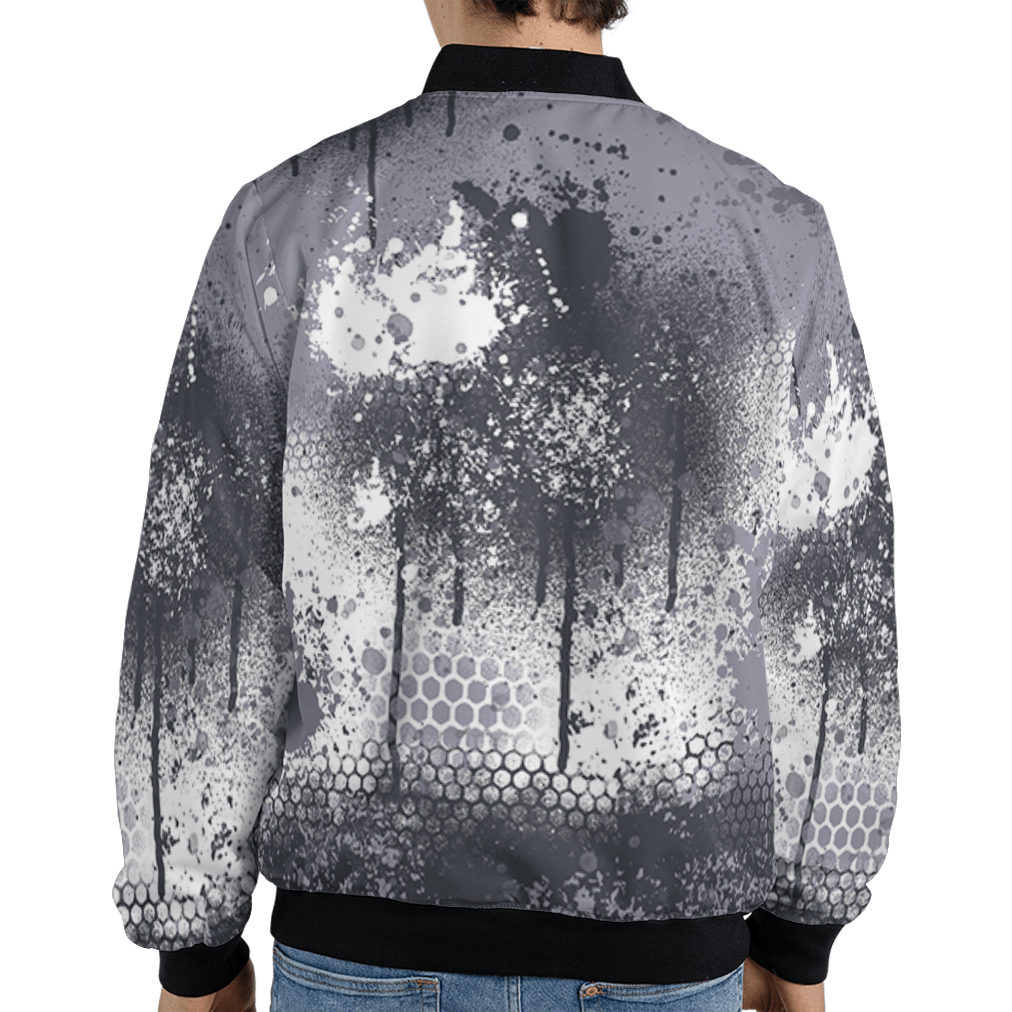 Stealth 14s Jacket Match 23 Painted Graffiti 3D All-Over Print - NastyJamz
