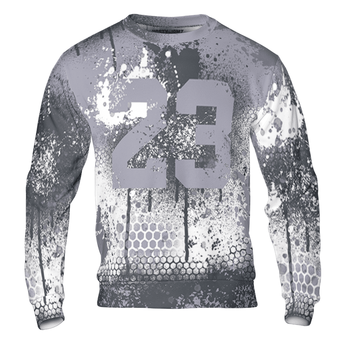 Stealth 14s Sweatshirt Match 23 Painted Graffiti 3D All-Over Print - NastyJamz