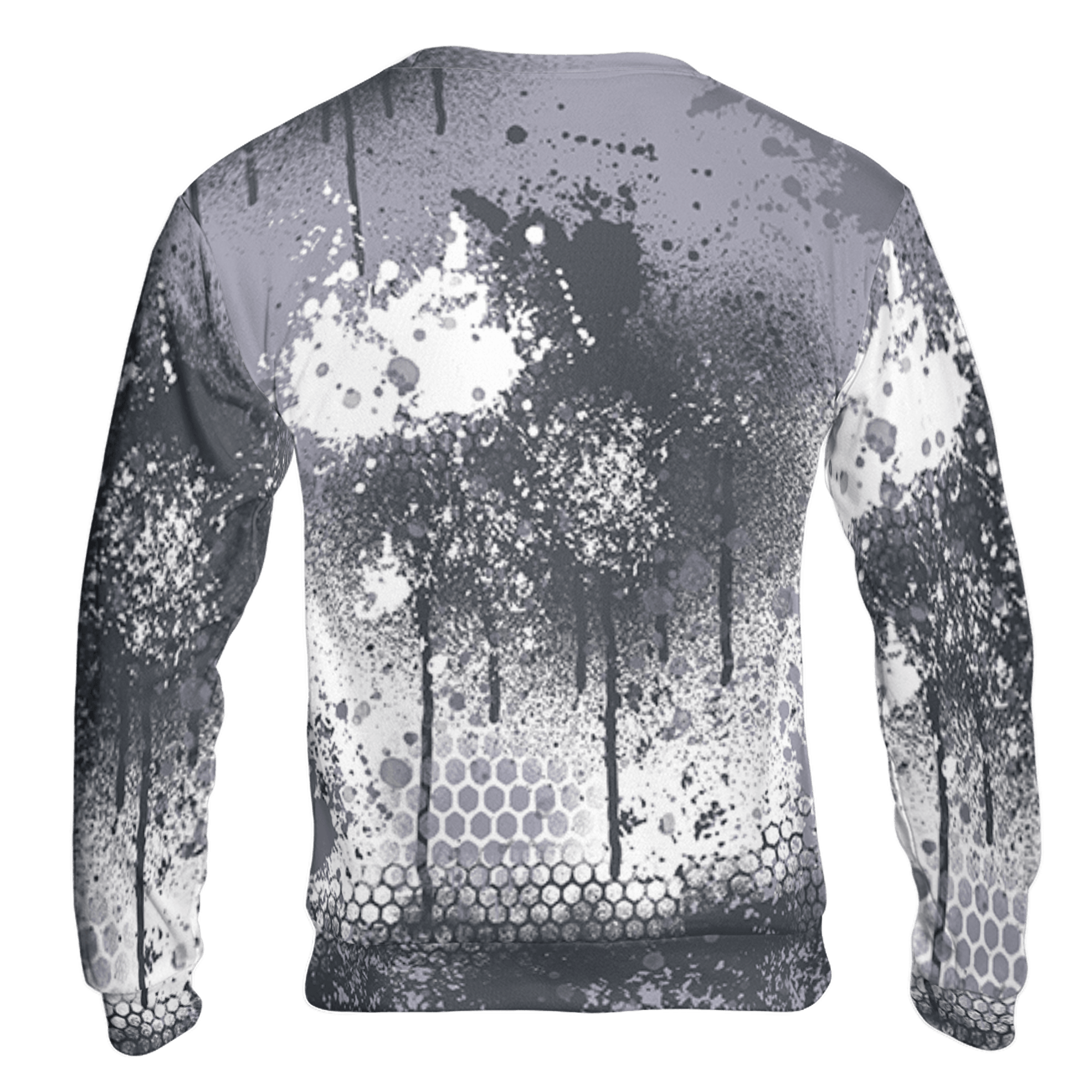 Stealth 14s Sweatshirt Match 23 Painted Graffiti 3D All-Over Print - NastyJamz