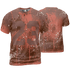 High OG Dusted Clay 1s T Shirt Match 23 Painted Graffiti 3D All-Over Print - NastyJamz