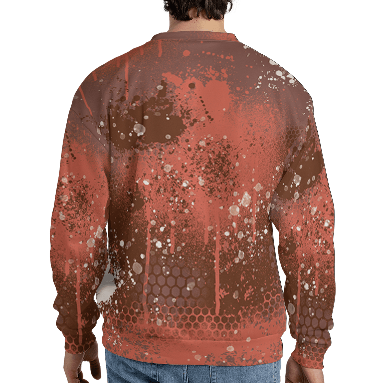 High OG Dusted Clay 1s Sweatshirt Match 23 Painted Graffiti 3D All-Over Print - NastyJamz