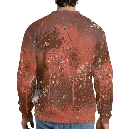 High OG Dusted Clay 1s Sweatshirt Match 23 Painted Graffiti 3D All-Over Print - NastyJamz