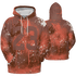 High OG Dusted Clay 1s Hoodie Match 23 Painted Graffiti 3D All-Over Print - NastyJamz