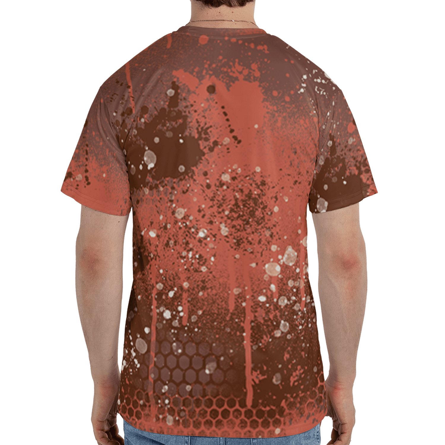 High OG Dusted Clay 1s T Shirt Match 23 Painted Graffiti 3D All-Over Print - NastyJamz