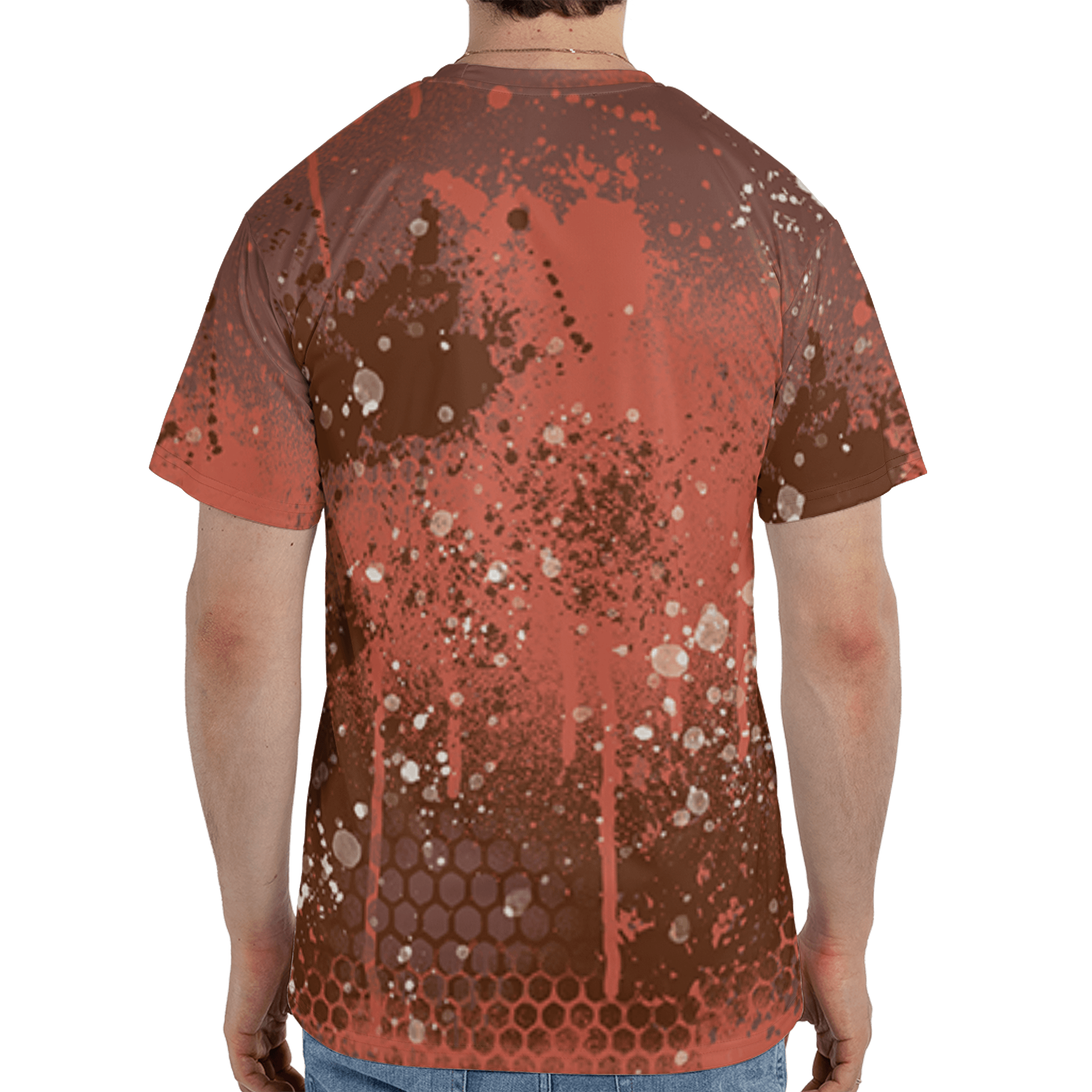 High OG Dusted Clay 1s T Shirt Match 23 Painted Graffiti 3D All-Over Print - NastyJamz