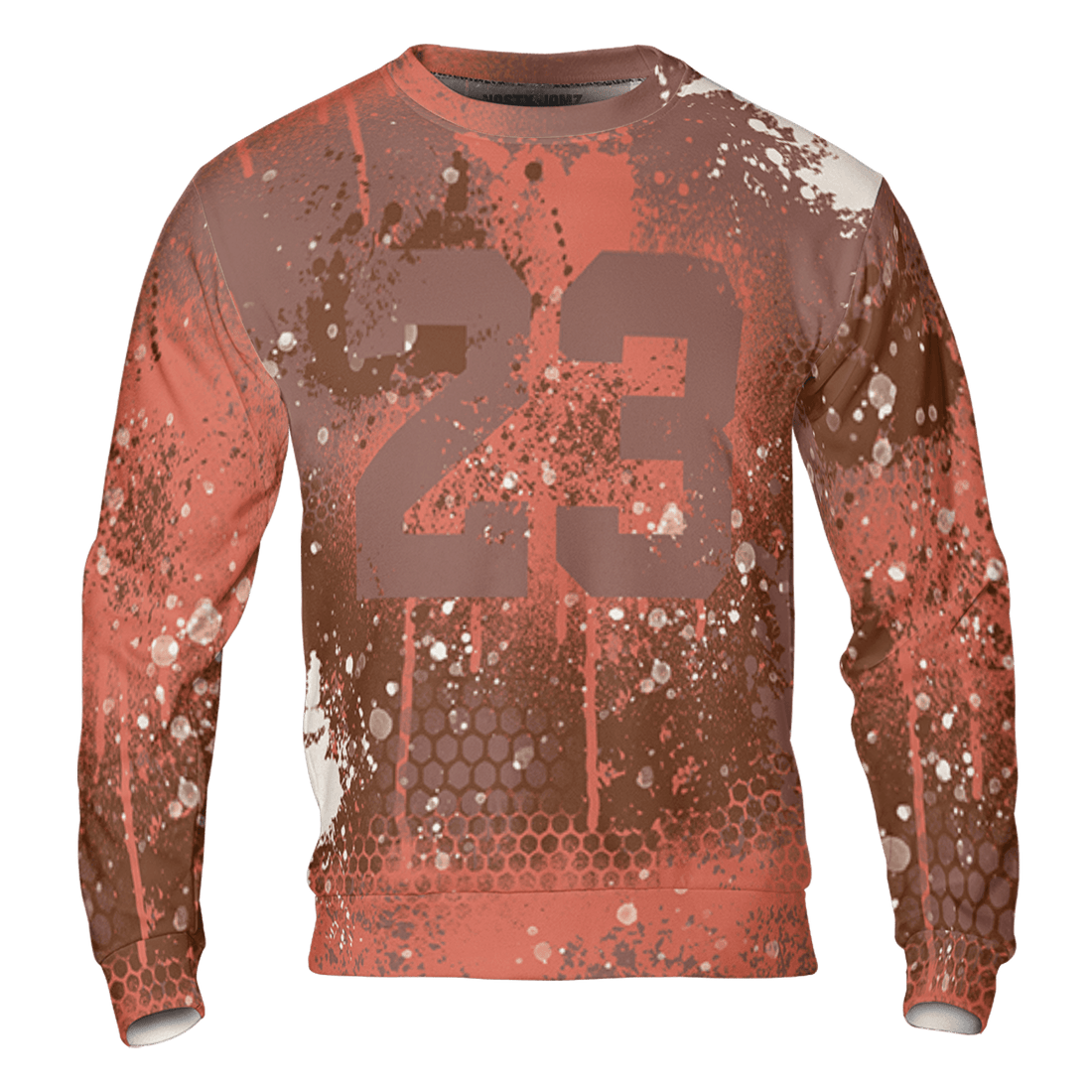 High OG Dusted Clay 1s Sweatshirt Match 23 Painted Graffiti 3D All-Over Print - NastyJamz