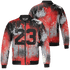 Bred Reimagined 4s Jacket Match 23 Painted Graffiti 3D All-Over Print - NastyJamz